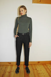 Zahra Top - Long-Sleeve - Olive Green