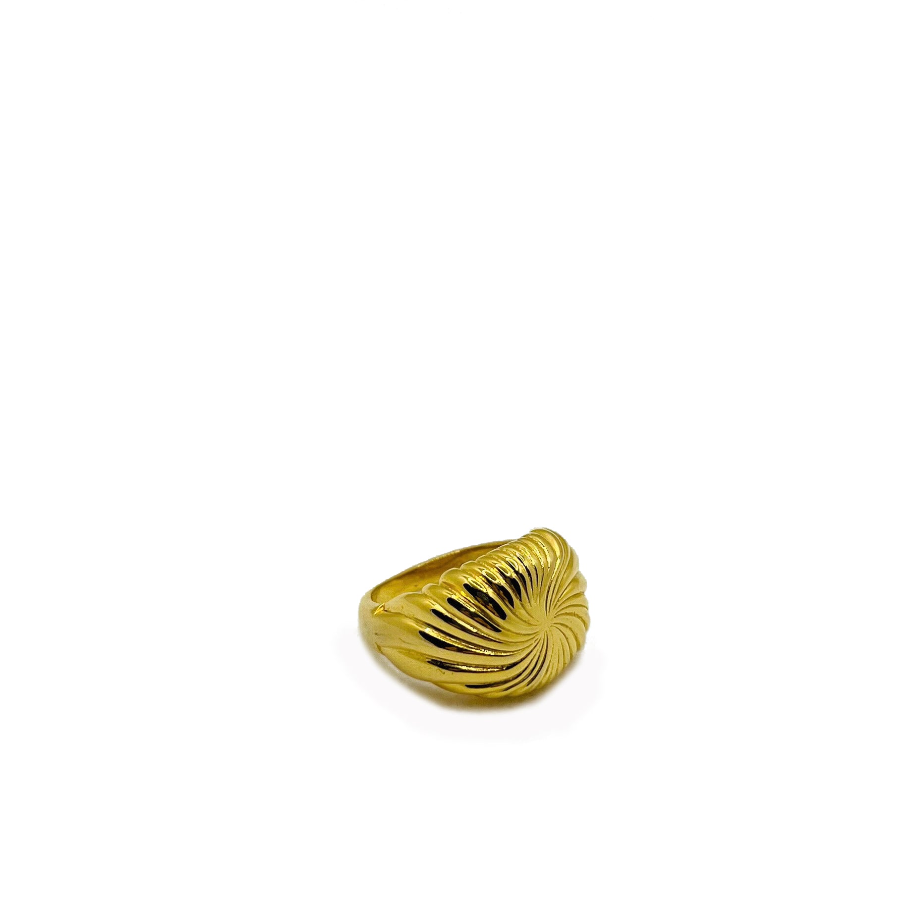 Farah Gold-Plated Chunky Ring