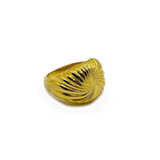 Farah Gold-Plated Chunky Ring