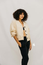 Lou Beige Cardigan