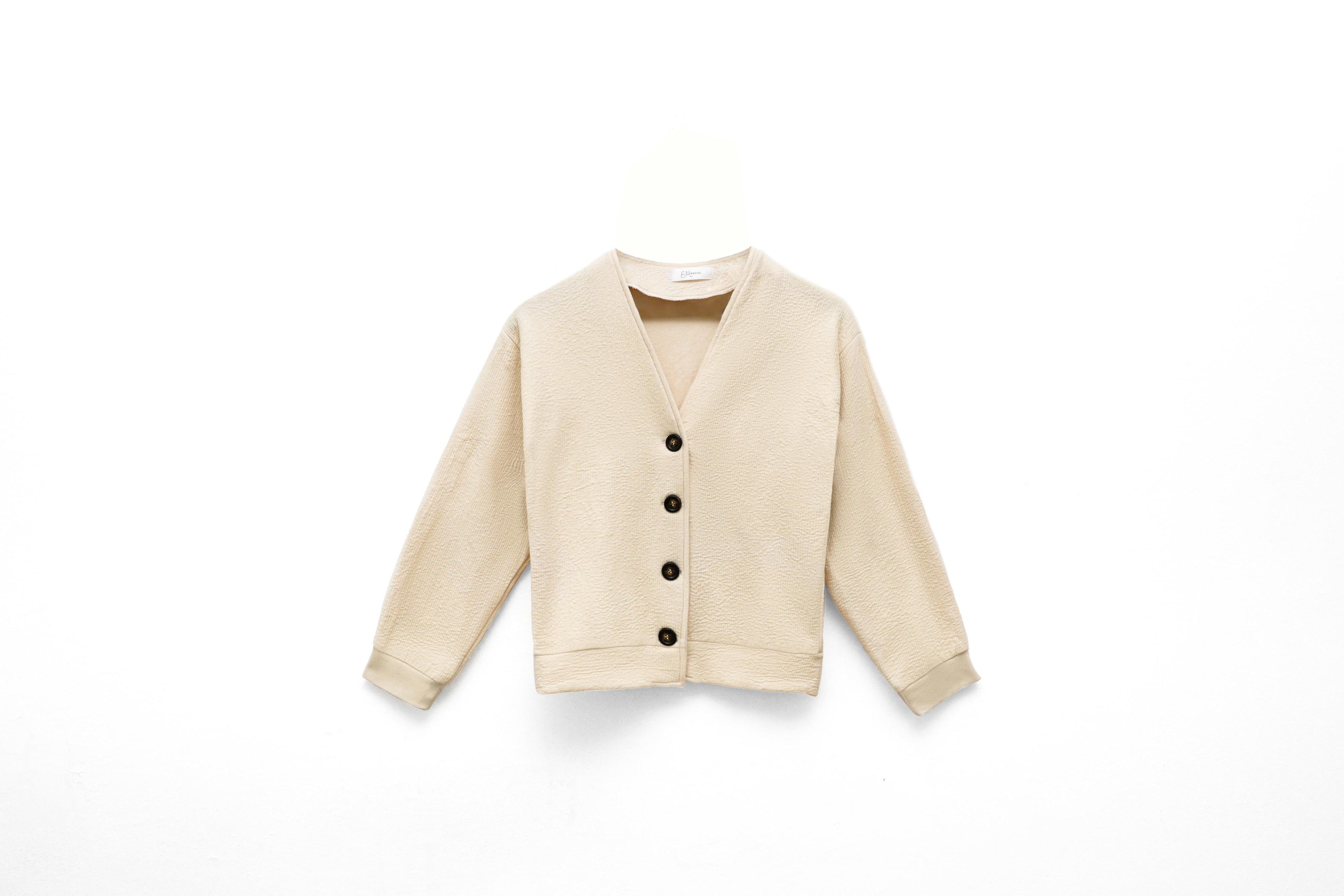 Lou Beige Cardigan