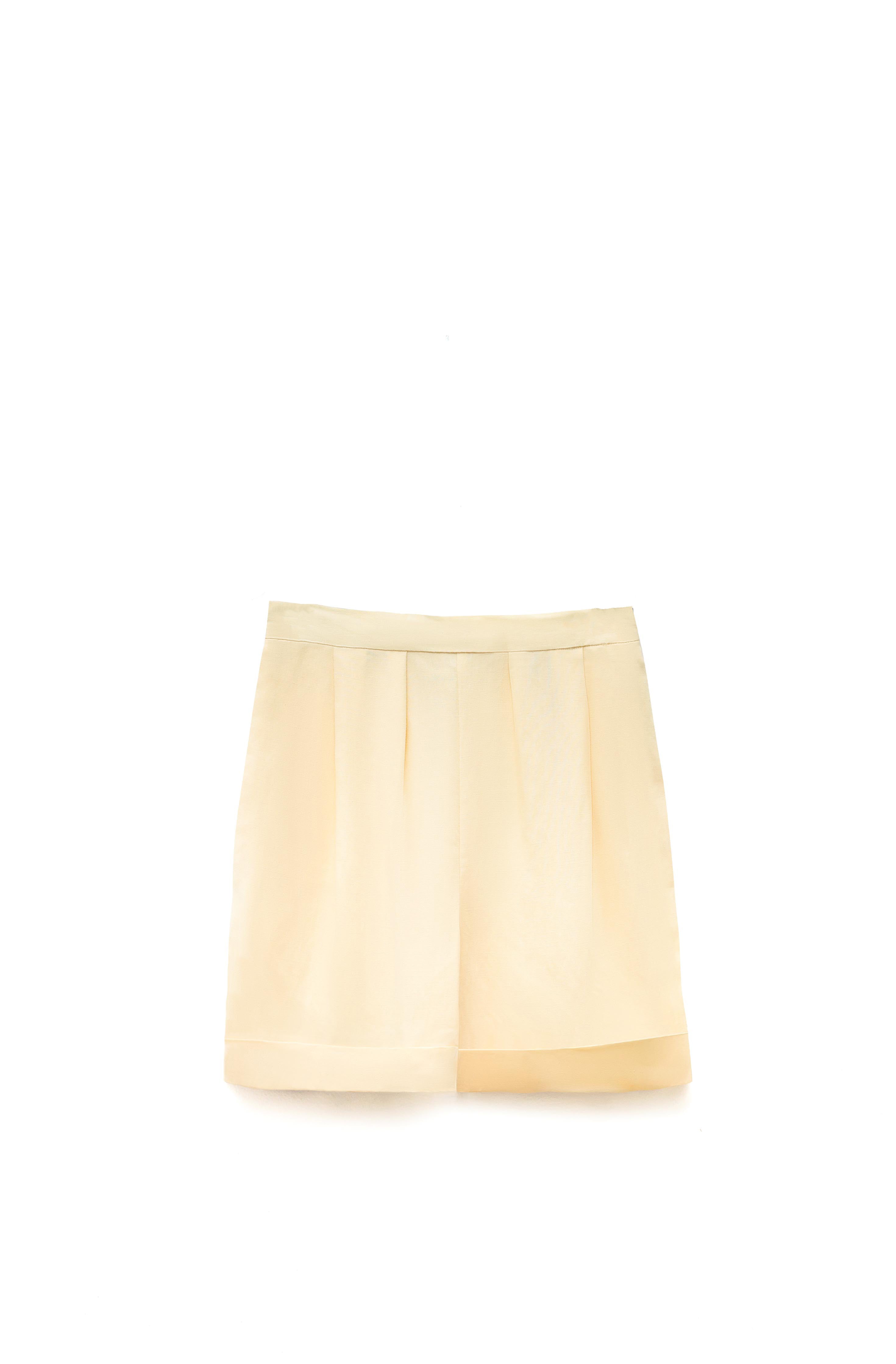 Kaia Linen Shorts - Butter