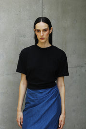 Sana Tee - Relaxed Fit - Black