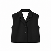 Capri Vest Black