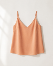 Nina Silk Camisole - Salmon