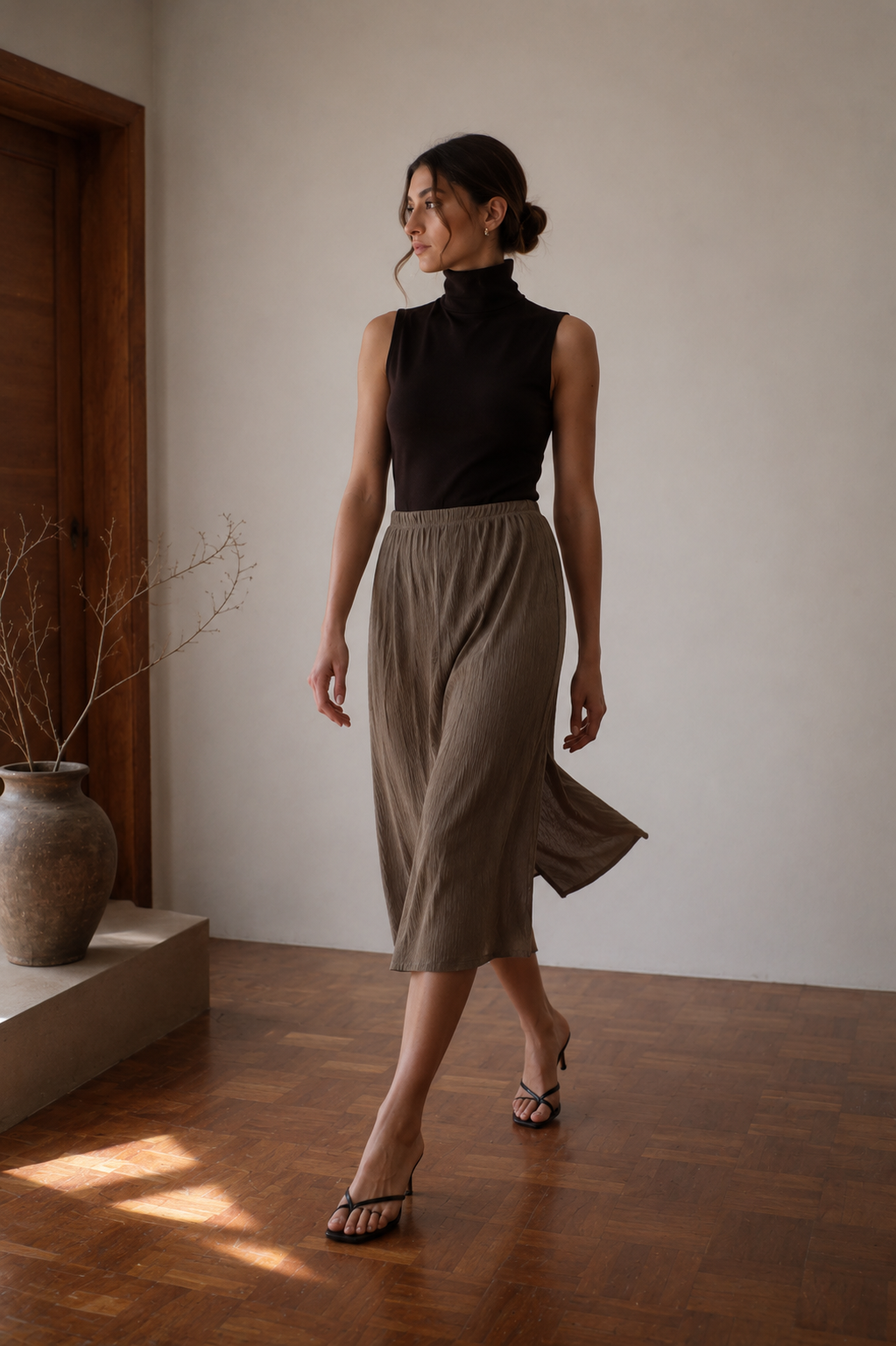 Ola Bodysuit - High Neck & Open Back
