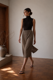 Ola Bodysuit - High Neck & Open Back