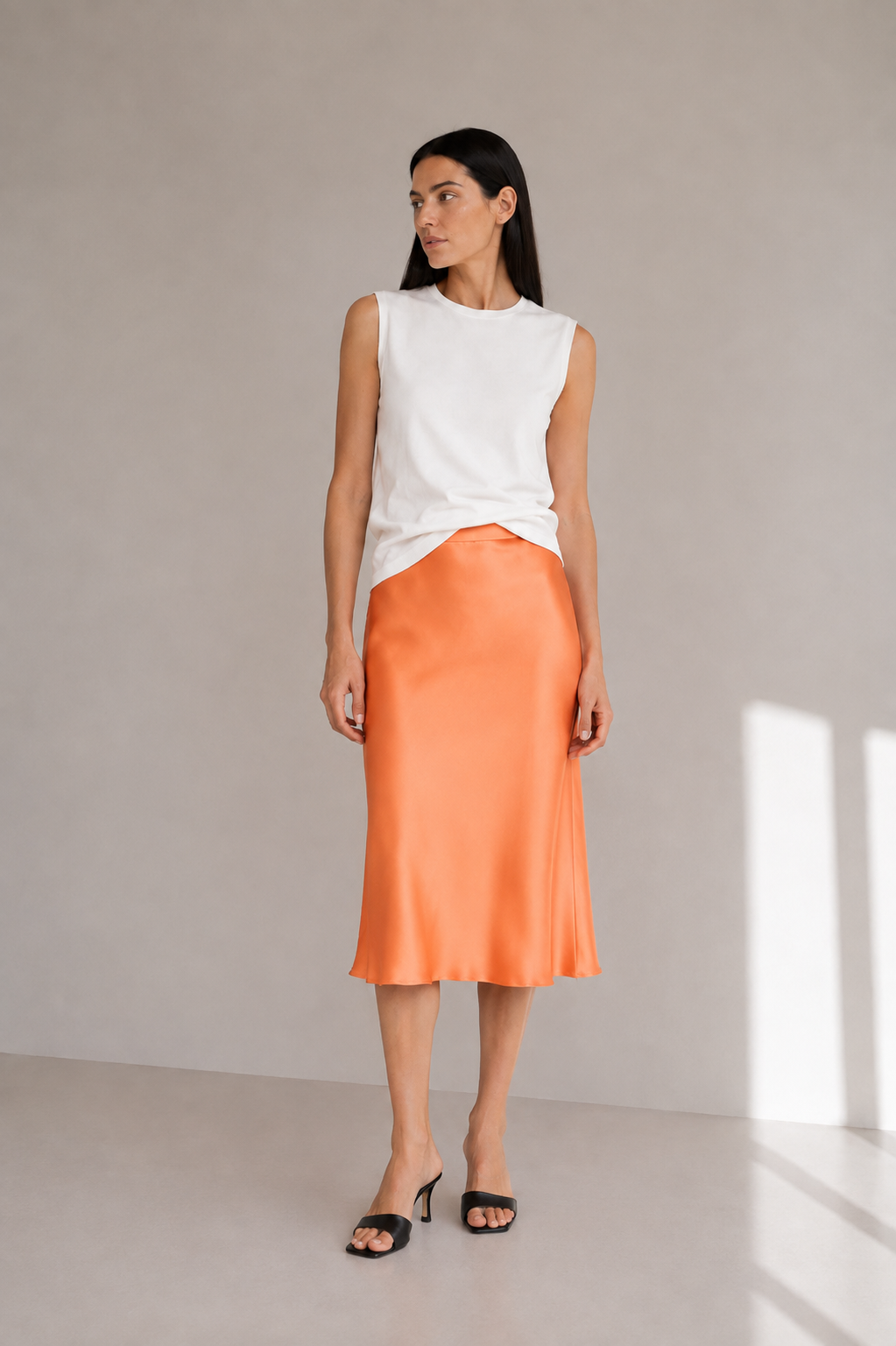 Fay Silk Skirt