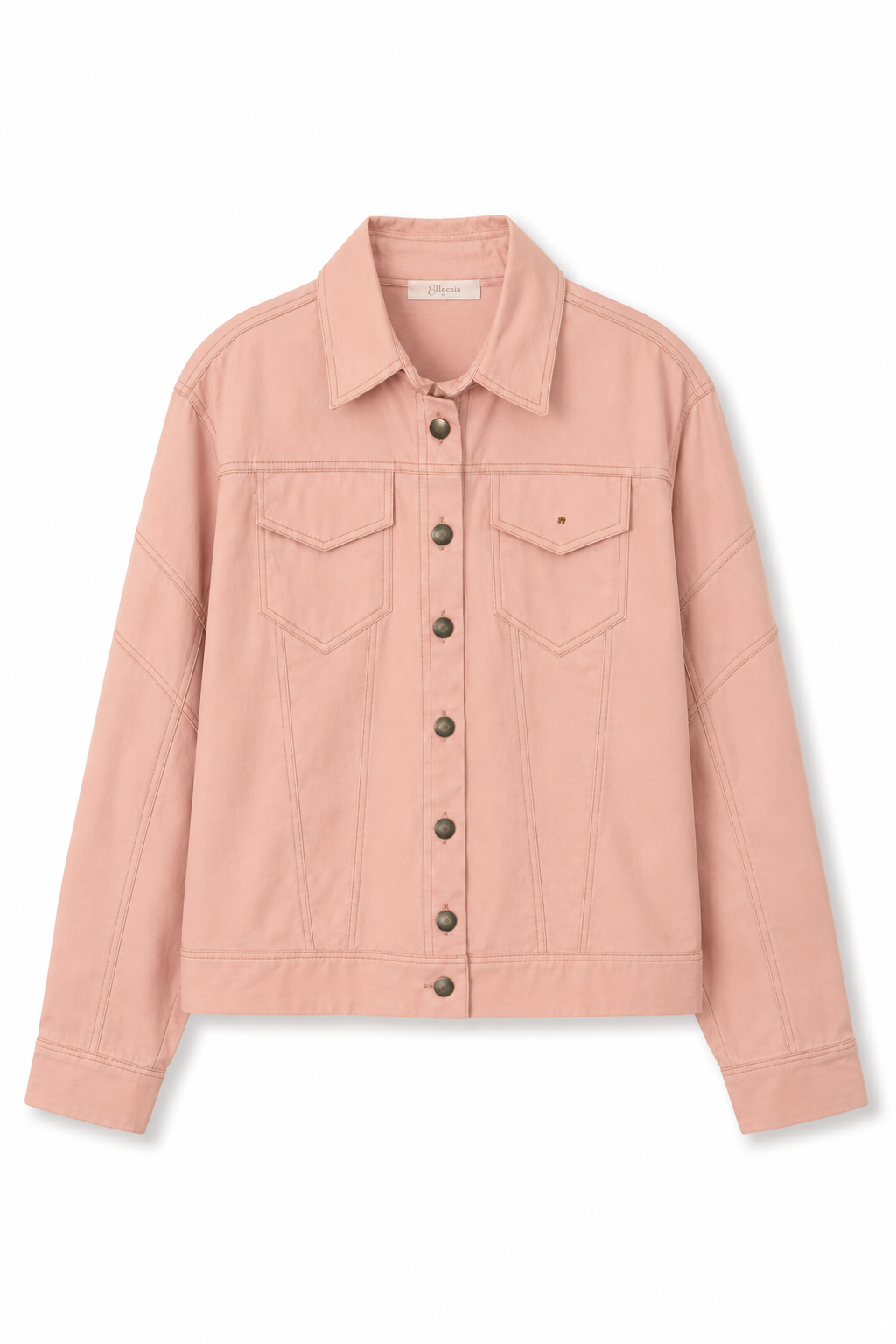 EM Denim Jacket — Powder Pink