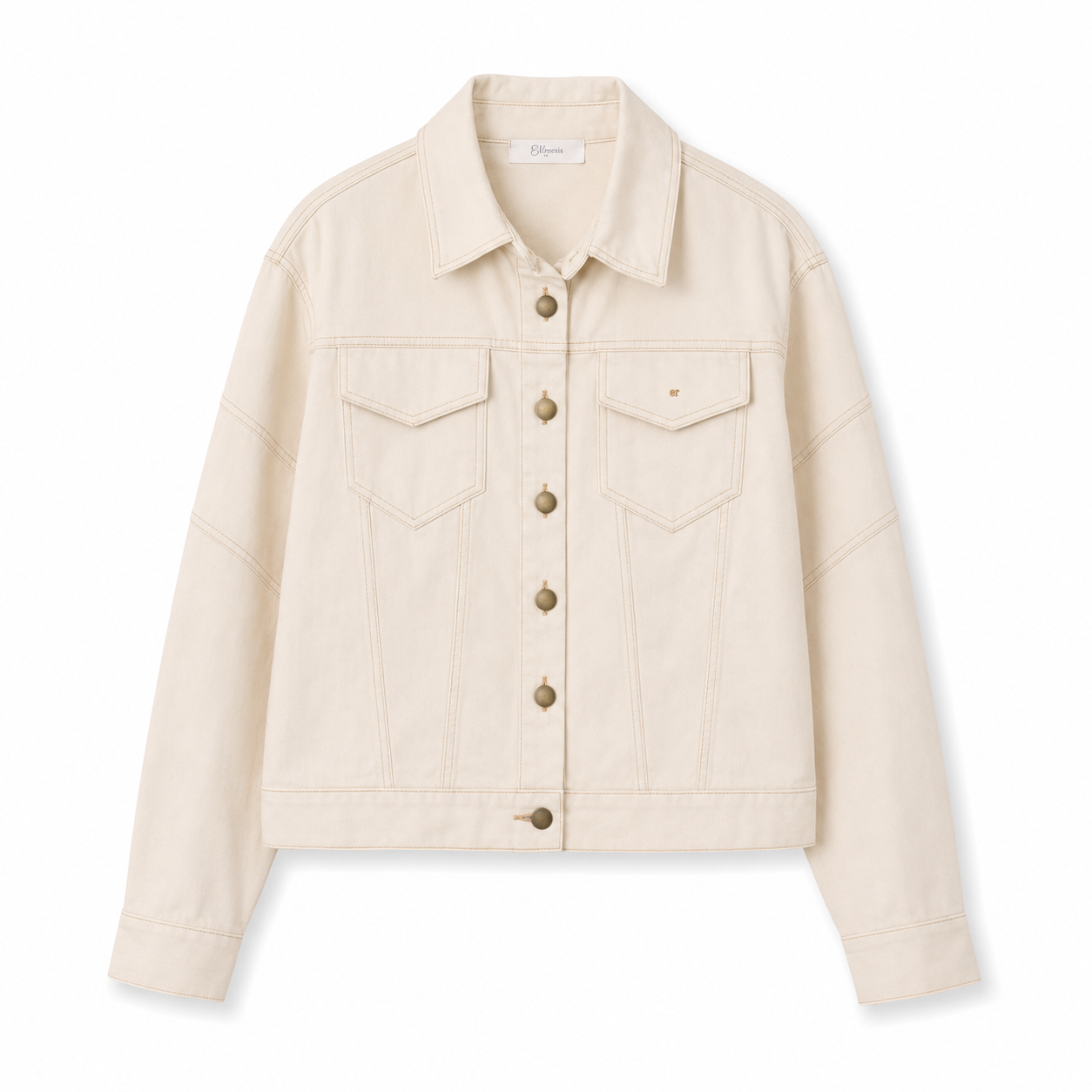 EM Off White Denim Jacket