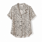 Pam Relaxed Viscose Shirt - Print