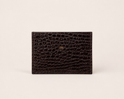 Diane Mini Wallet - Embossed Croco Leather
