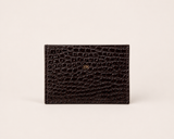 Diane Mini Wallet - Embossed Croco Leather