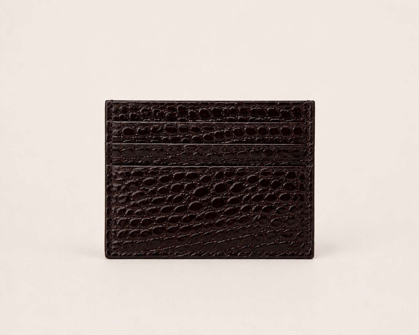 Diane Mini Wallet - Embossed Croco Leather