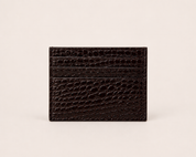 Diane Mini Wallet - Embossed Croco Leather