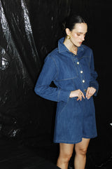 Alma Denim Shirt - Relaxed Fit in Cotton