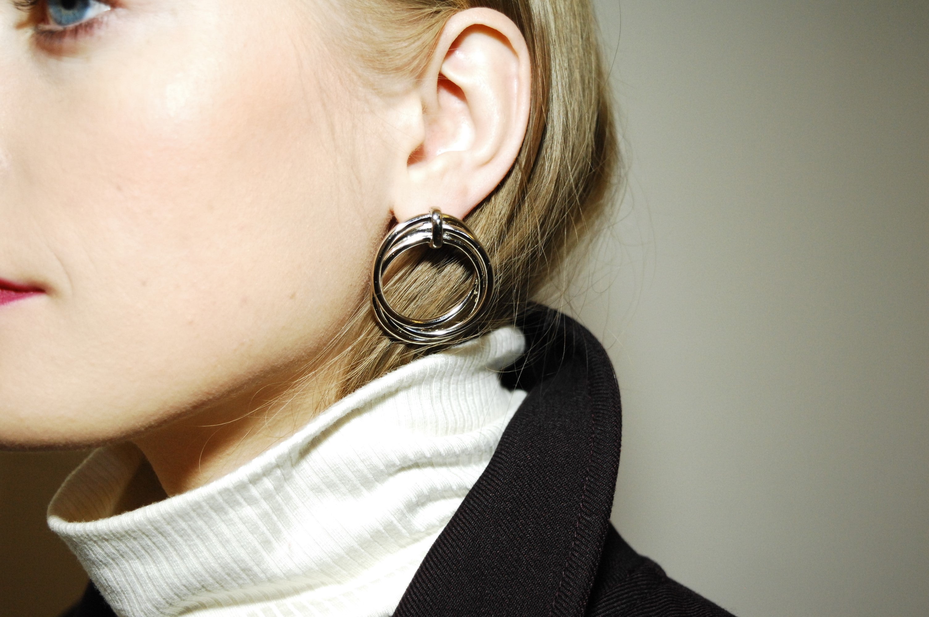 Trinity Triple Loop Earrings