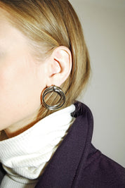 Trinity Triple Loop Earrings