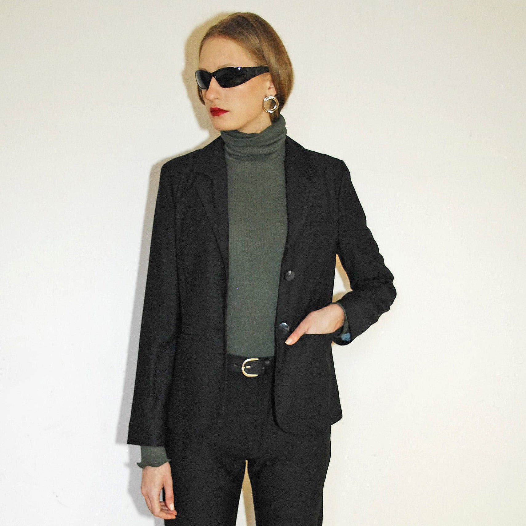 Hilda Classic Blazer - Black