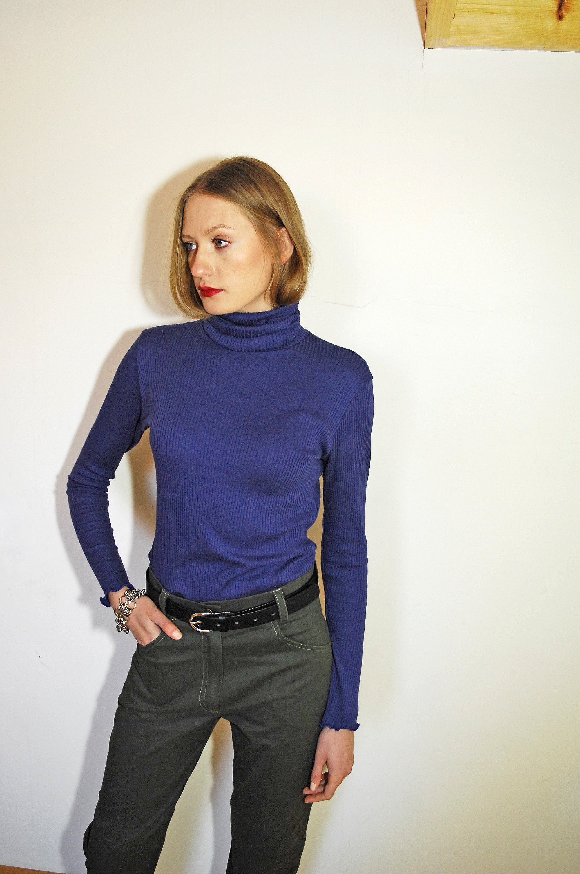 Zahra Top - Long-Sleeve - Blue