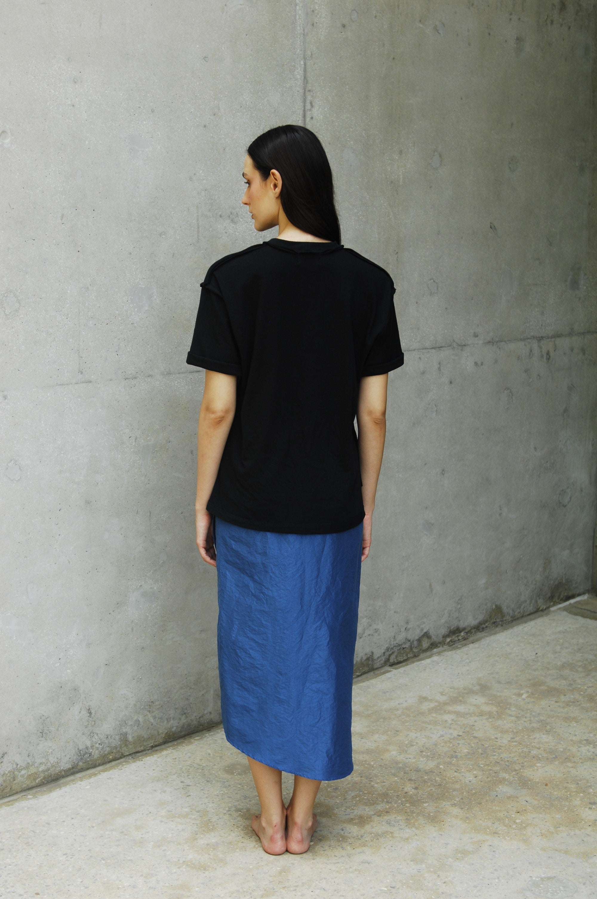 Sana Tee - Relaxed Fit - Black