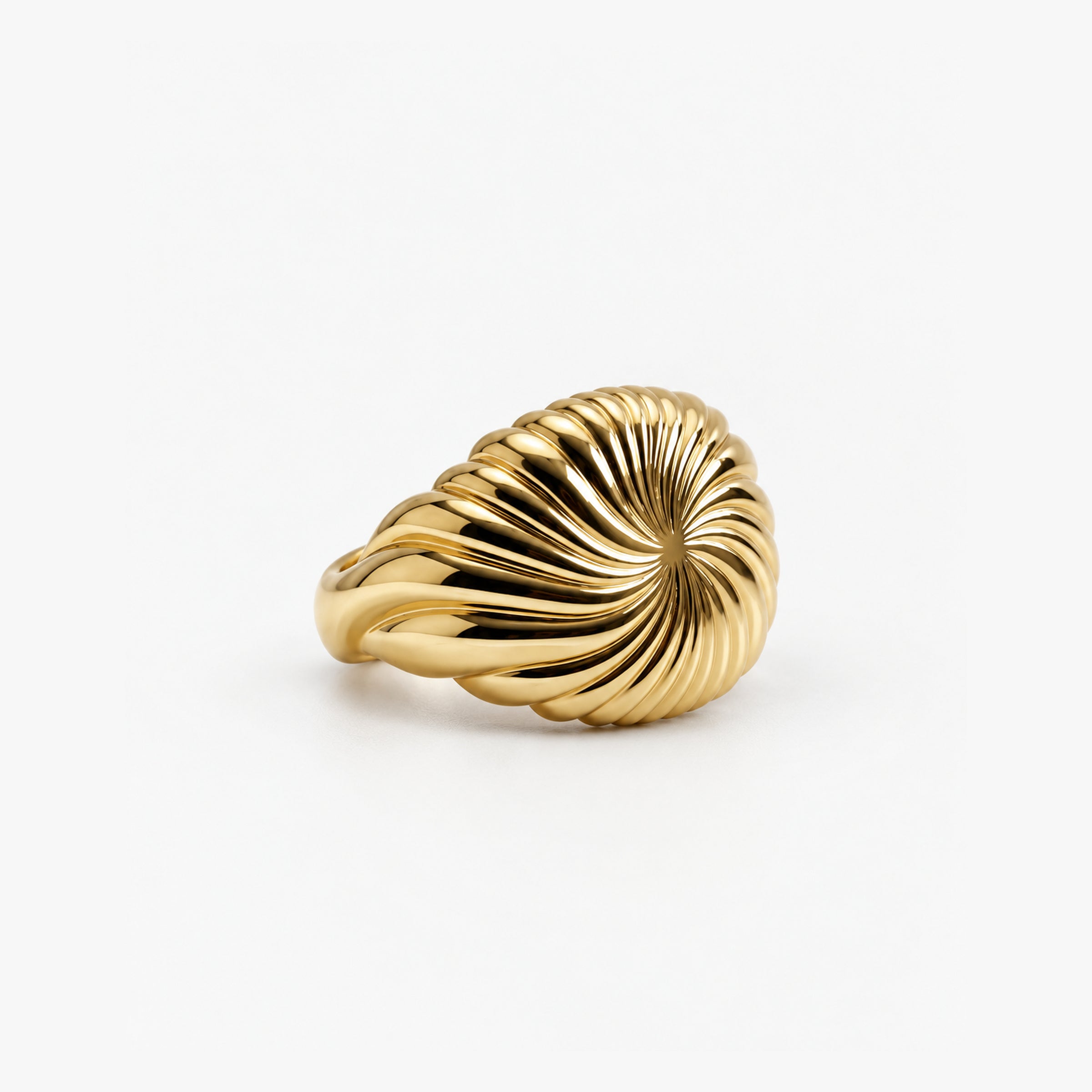 Farah Gold-Plated Chunky Ring