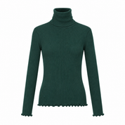 Zahra Top - Long-Sleeve - Olive Green