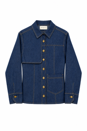 Alma Denim Shirt - Relaxed Fit in Cotton