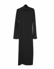 Mikki Maxi Wool Dress - Black