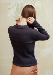 Rose Taupe Turtleneck Top