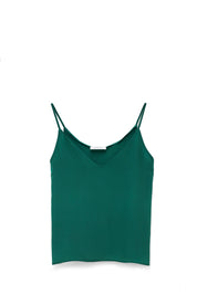 Nina Silk Camisole - Green