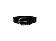 Signature Leather Belt - Black