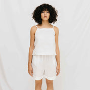 Linen Camisole - White