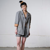 Leyla Oversized Blazer - Grey